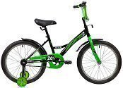 Велосипед NOVATRACK STRIKE 20 (2020) черно-зеленый